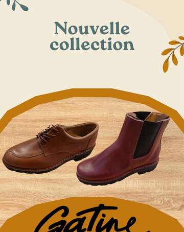  Nouveauté : Les Chaussures de Gatine sont arrivées chez Chaussures Delmas !